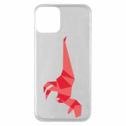 Чехол для iPhone 11 Origami dinosaur - PrintSalon