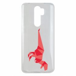 Чехол для Xiaomi Redmi Note 8 Pro Origami dinosaur - PrintSalon
