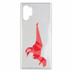 Чохол для Samsung Note 10 Plus Origami dinosaur-PrintSalon Чохол для Samsung Note 10 Plus Origami dinosaur