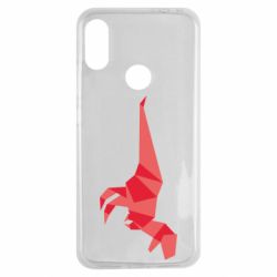 Чехол для Xiaomi Redmi Note 7 Origami dinosaur - PrintSalon