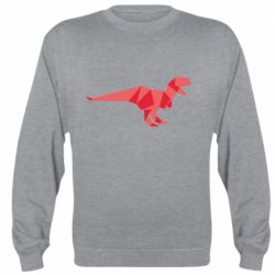Cвитшот Origami dinosaur - PrintSalon