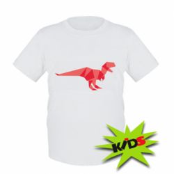 Детская футболка Origami dinosaur - PrintSalon