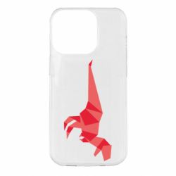 Чохол для iPhone 14 Pro Origami dinosaur-PrintSalon Чохол для iPhone 14 Pro Origami dinosaur