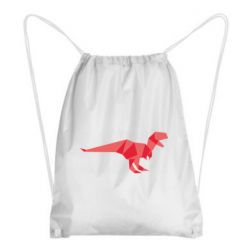 Рюкзак-мешок Origami dinosaur - PrintSalon