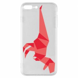 Чехол для iPhone 7 Plus Origami dinosaur-PrintSalon Чехол для iPhone 7 Plus Origami dinosaur