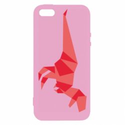 Чехол для iPhone5/5S/SE Origami dinosaur-PrintSalon Чехол для iPhone5/5S/SE Origami dinosaur