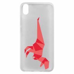 Чехол для Xiaomi Redmi 7A Origami dinosaur - PrintSalon