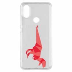 Чехол для Xiaomi Mi A2 Origami dinosaur - PrintSalon