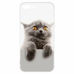 Чохол для iPhone 7 Plus Original gray cat - PrintSalon