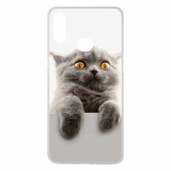 Чехол для Samsung A10s Original gray cat