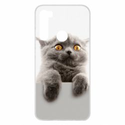 Чохол для Xiaomi Redmi Note 8 Original gray cat - PrintSalon