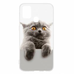 Чохол для Samsung M31 Original gray cat - PrintSalon