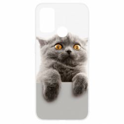Чохол для Oppo A53 / A32 / A33Original gray cat - PrintSalon
