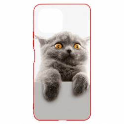 Чохол для Xiaomi Mi11 Lite Original gray cat - PrintSalon