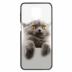 Чохол для Xiaomi Redmi Note 9S / 9Pro / 9Pro Max Original gray cat - PrintSalon