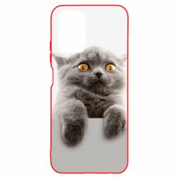 Чохол для Xiaomi Redmi Note 10 Original gray cat - PrintSalon