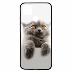 Чохол для Xiaomi Redmi 9c Original gray cat - PrintSalon
