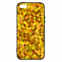 Чехол для iPhone5/5S/SE Осенние пиксели - PrintSalon