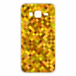 Чехол для Samsung J3 2016 Осенние пиксели - PrintSalon