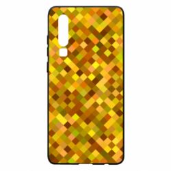 Чехол для Huawei P30 Осенние пиксели - PrintSalon