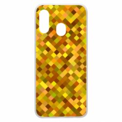Чехол для Samsung A40 Осенние пиксели - PrintSalon