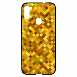 Чехол для Samsung A11/M11 Осенние пиксели - PrintSalon