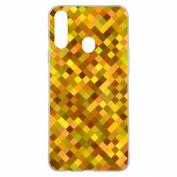 Чехол для Samsung A20s Осенние пиксели - PrintSalon
