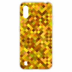 Чехол для Samsung A01/M01 Осенние пиксели