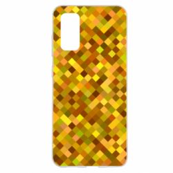 Чехол для Samsung S20 Осенние пиксели - PrintSalon
