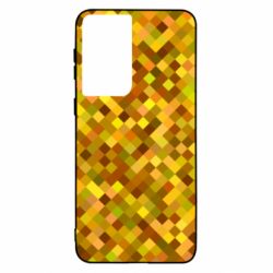 Чехол для Samsung S21 Осенние пиксели