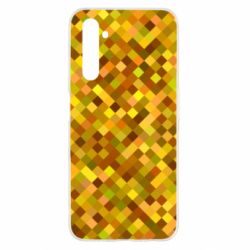 Чехол для Realme 6 Осенние пиксели - PrintSalon