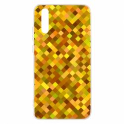 Чехол для Huawei P20 Осенние пиксели - PrintSalon