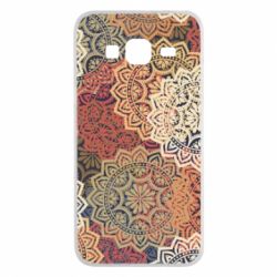 Чехол для Samsung J3 2016 Осенние узоры - PrintSalon