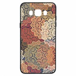 Чехол для Samsung J7 2016 Осенние узоры - PrintSalon