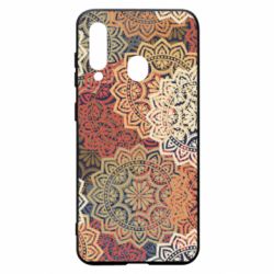 Чехол для Samsung A60 Осенние узоры - PrintSalon