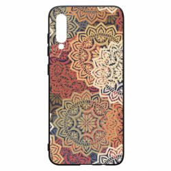 Чехол для Samsung A70 Осенние узоры - PrintSalon