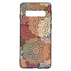 Чехол для Samsung S10 Осенние узоры - PrintSalon