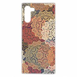 Чехол для Samsung Note 10 Осенние узоры - PrintSalon