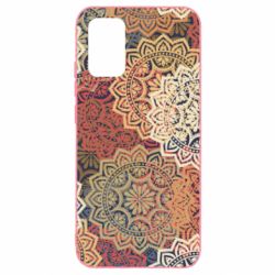 Чехол для Samsung A02s/M02s Осенние узоры - PrintSalon