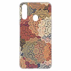 Чехол для Samsung A20s Осенние узоры - PrintSalon