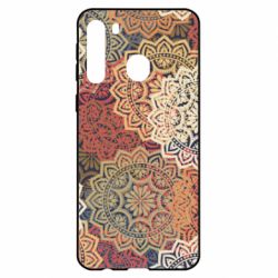 Чехол для Samsung A21 Осенние узоры - PrintSalon