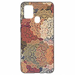 Чехол для Samsung A21s Осенние узоры - PrintSalon