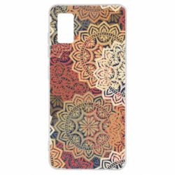 Чехол для Samsung A41 Осенние узоры