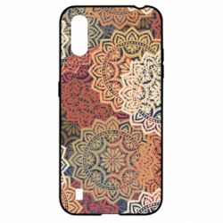 Чехол для Samsung A01/M01 Осенние узоры