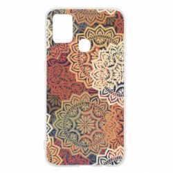 Чехол для Samsung M31 Осенние узоры - PrintSalon