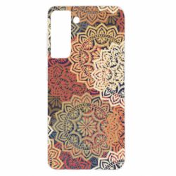 Чехол для Samsung S21 Осенние узоры