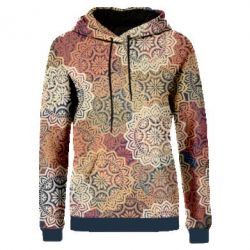 Жіноче 3D худі Осінні візерунки