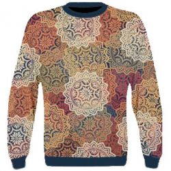 3D свитшот Осенние узоры - PrintSalon
