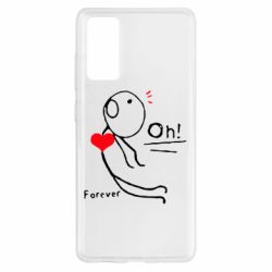 Чехол для Samsung S20 FE Our love story