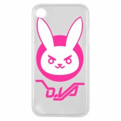 Чехол для iPhone XR Overwatch dva rabbit - PrintSalon